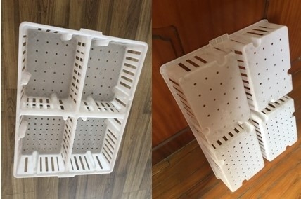 satın al 685x495x135mm Kümes Hayvanları Çiftliği Aksesuarları Plastik Kümes Hayvanları Kafesi Plastik Tavuk Kafesi Kılıfı online manufacture